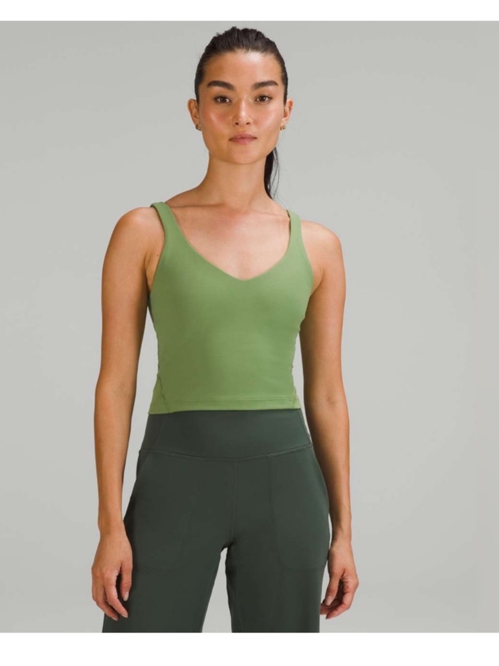 lululemon athletica Align Tank Top — Light Olive Green